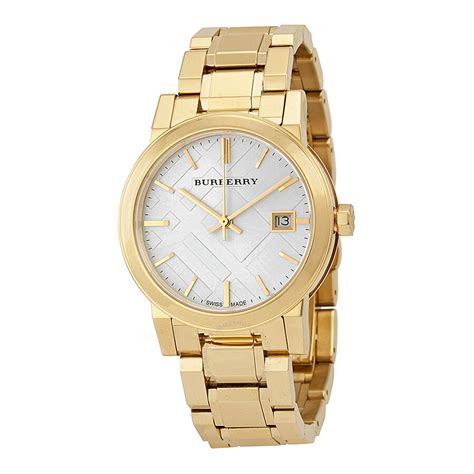 burberry white watch ladies|burberry female watches.